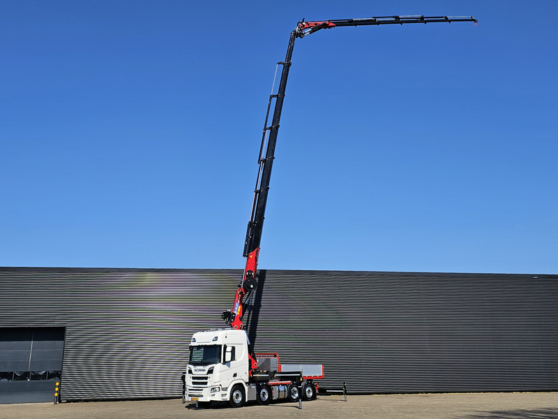 Scania R590 8x2*6 HMF 9520 + JiB + WINCH / TRACTOR / - Vilkikas: foto 4 Scania R590 8x2*6 HMF 9520 + JiB + WINCH / TRACTOR / - Vilkikas: foto 4