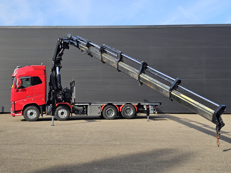 Volvo FH 16.650 8x4 / HIAB 105 t/m CRANE / KRAN - Platforminis/ Bortinis sunkvežimis, Sunkvežimis su kranu: foto 3 Volvo FH 16.650 8x4 / HIAB 105 t/m CRANE / KRAN - Platforminis/ Bortinis sunkvežimis, Sunkvežimis su kranu: foto 3