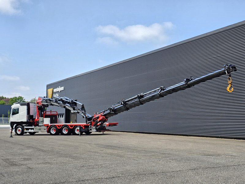 Volvo FH 540 8x4-4 / FASSI 71 t/m CRANE + JIB WINCH / KRAN / GRUA - Platforminis/ Bortinis sunkvežimis, Sunkvežimis su kranu: foto 5 Volvo FH 540 8x4-4 / FASSI 71 t/m CRANE + JIB WINCH / KRAN / GRUA - Platforminis/ Bortinis sunkvežimis, Sunkvežimis su kranu: foto 5