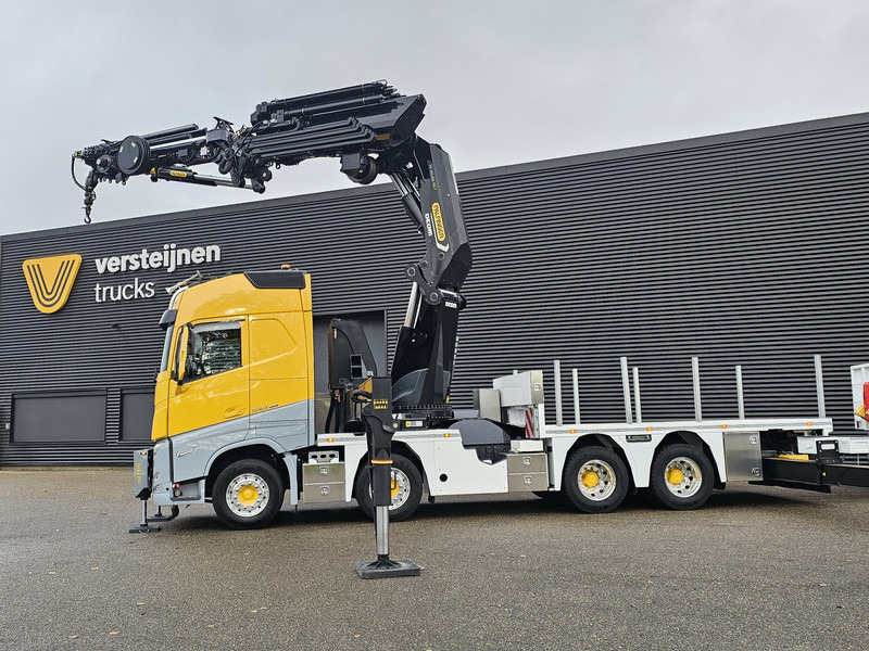 Volvo FH 540 8x4 / PALFINGER 165 TEC 7 + PJ300 / WINCH - Platforminis/ Bortinis sunkvežimis, Sunkvežimis su kranu: foto 5 Volvo FH 540 8x4 / PALFINGER 165 TEC 7 + PJ300 / WINCH - Platforminis/ Bortinis sunkvežimis, Sunkvežimis su kranu: foto 5