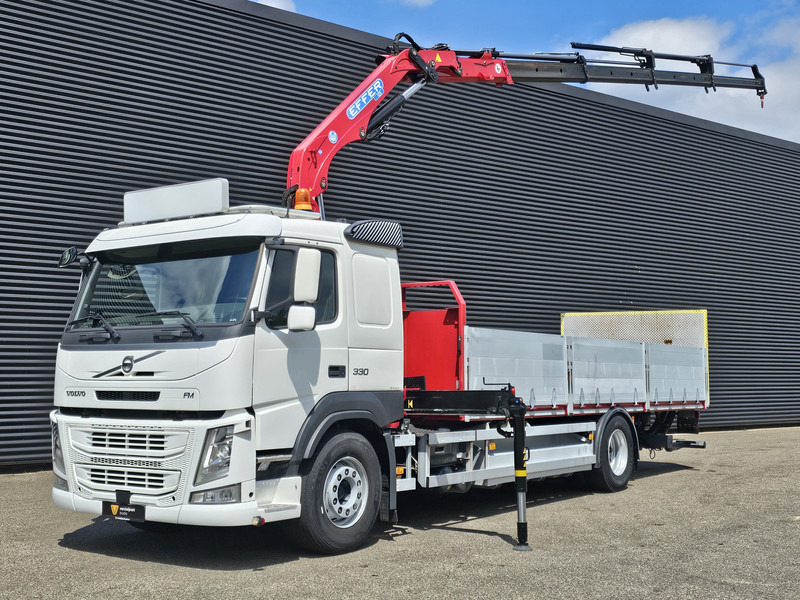 Volvo FM 330 4x2 / EFFER 12.5 t/m CRANE / KRAN - Sunkvežimis su kranu: foto 1 Volvo FM 330 4x2 / EFFER 12.5 t/m CRANE / KRAN - Sunkvežimis su kranu: foto 1