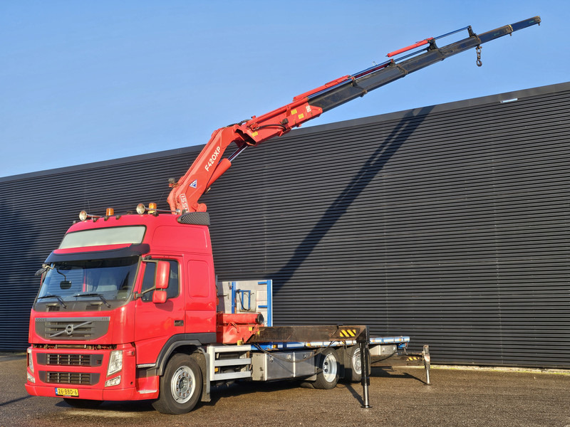 Volvo FM 410 6x2 / FASSI 42 t/m CRANE / KRAN - Sunkvežimis su kranu: foto 1 Volvo FM 410 6x2 / FASSI 42 t/m CRANE / KRAN - Sunkvežimis su kranu: foto 1