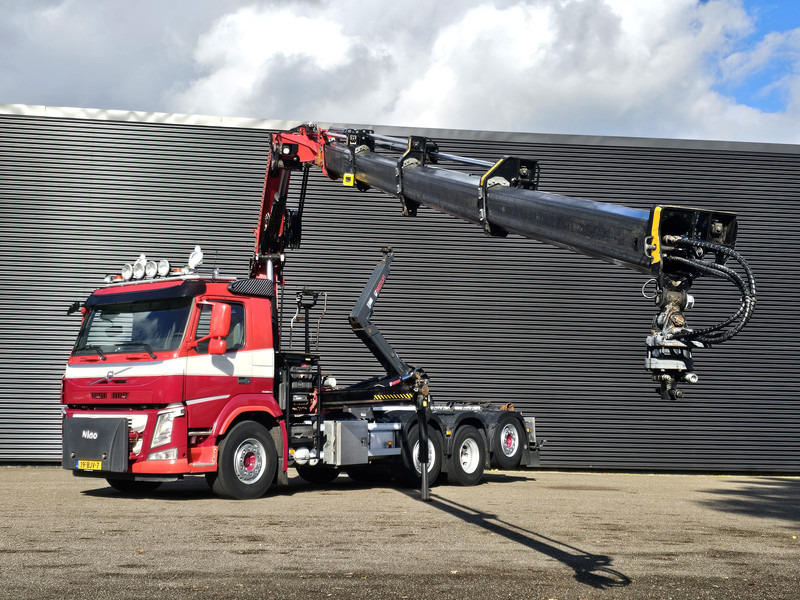 Volvo FM 420 8x2 / HIAB HOOKLIFT + 30 t/m CRANE - KRAN - Sunkvežimis su kranu: foto 3 Volvo FM 420 8x2 / HIAB HOOKLIFT + 30 t/m CRANE - KRAN - Sunkvežimis su kranu: foto 3