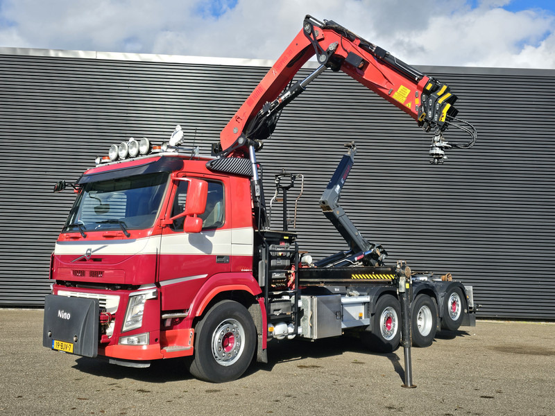 Volvo FM 420 8x2 / HIAB HOOKLIFT + 30 t/m CRANE - KRAN - Sunkvežimis su kranu: foto 4 Volvo FM 420 8x2 / HIAB HOOKLIFT + 30 t/m CRANE - KRAN - Sunkvežimis su kranu: foto 4