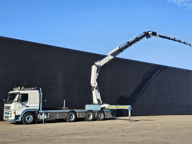 Volvo FM 420 8x2 / HMF 55 t/m CRANE + JIB - Sunkvežimis su kranu: foto 1 Volvo FM 420 8x2 / HMF 55 t/m CRANE + JIB - Sunkvežimis su kranu: foto 1