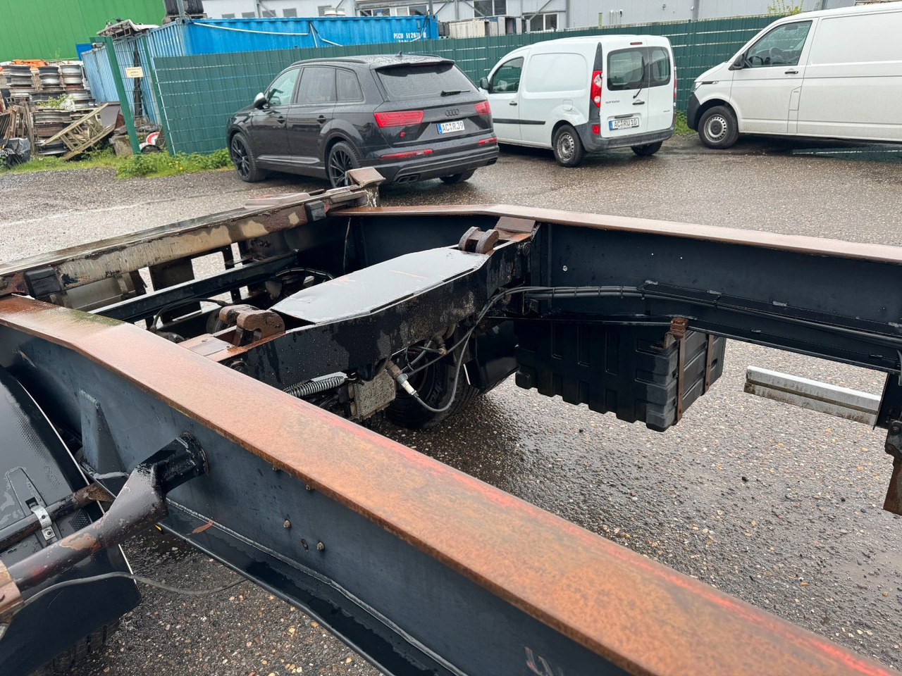 Hüffermann 2 Achs Abrollanhänger mit Schlitten lizingą Hüffermann 2 Achs Abrollanhänger mit Schlitten: foto 10