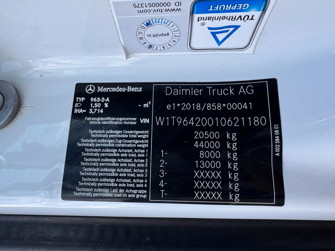 Mercedes-Benz 1835 2135 4X2 Meiller 3 S. Kipper Top Zustand - Savivartis sunkvežimis: foto 2 Mercedes-Benz 1835 2135 4X2 Meiller 3 S. Kipper Top Zustand - Savivartis sunkvežimis: foto 2