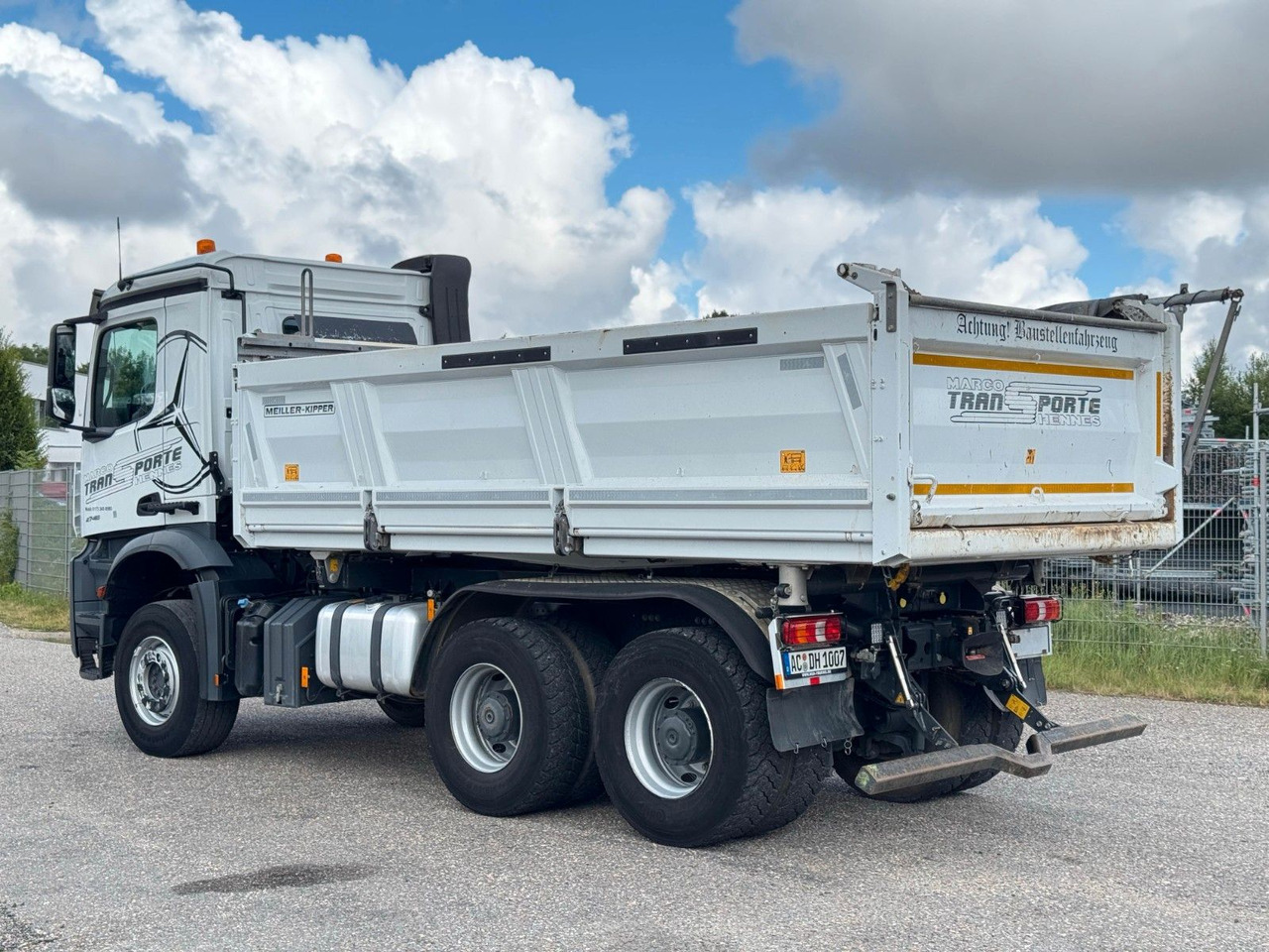 Savivartis sunkvežimis Mercedes-Benz 2648 6x4 3S. Kipper Meiller Bordmatik Top Zust. Mercedes-Benz 2748 6x4 Meiller 3S. Kipper Bordmatik | Retarder: foto 6