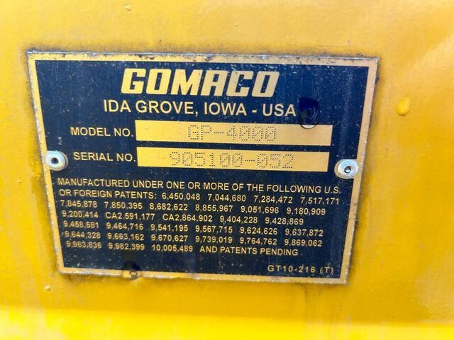 Gomaco GP-4000 - Asfalto klotuvas: foto 4 Gomaco GP-4000 - Asfalto klotuvas: foto 4