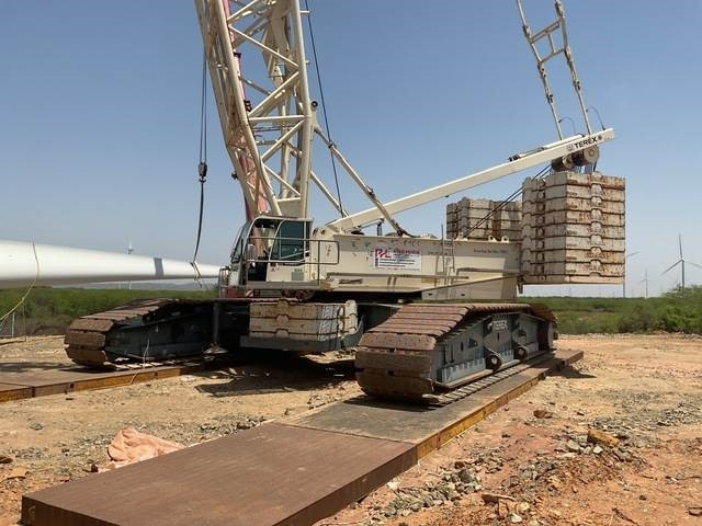Terex Demag CC2800-1 - Vikšrinis kranas: foto 1 Terex Demag CC2800-1 - Vikšrinis kranas: foto 1