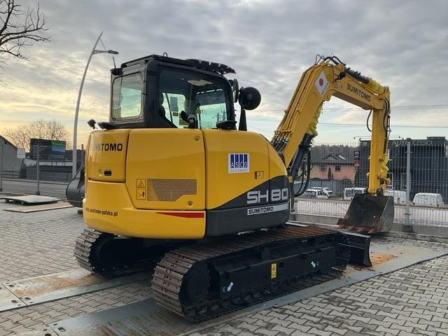 Sumitomo SH80BS-7 - Vikšrinis ekskavatorius: foto 3 Sumitomo SH80BS-7 - Vikšrinis ekskavatorius: foto 3