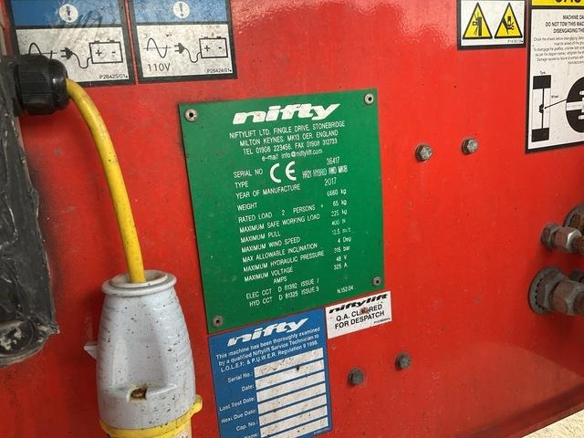 Niftylift HR21 - Alkūninis keltuvas: foto 5 Niftylift HR21 - Alkūninis keltuvas: foto 5