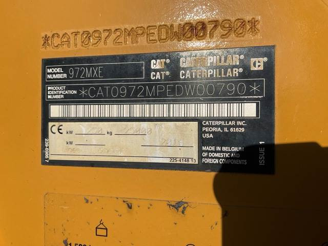 CAT 972M XE - Ratinis krautuvas: foto 5 CAT 972M XE - Ratinis krautuvas: foto 5