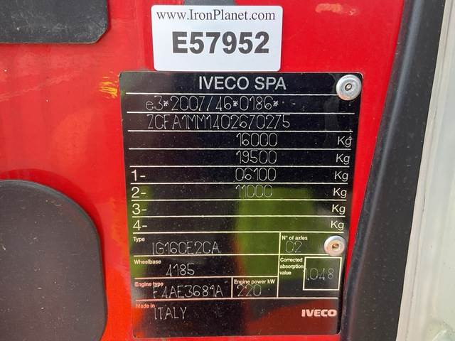Iveco FF160E30 - Važiuoklės sunkvežimis: foto 5 Iveco FF160E30 - Važiuoklės sunkvežimis: foto 5