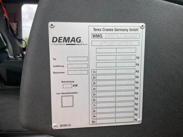 Terex Demag AC250-5 - Kita technika: foto 5 Terex Demag AC250-5 - Kita technika: foto 5