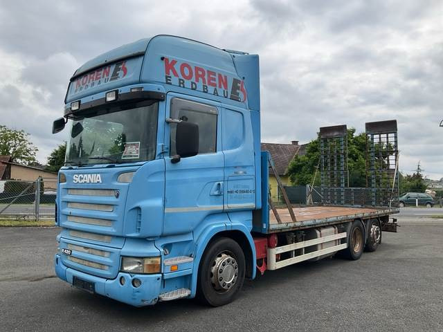 Scania R420LB - Autovežis sunkvežimis: foto 1 Scania R420LB - Autovežis sunkvežimis: foto 1
