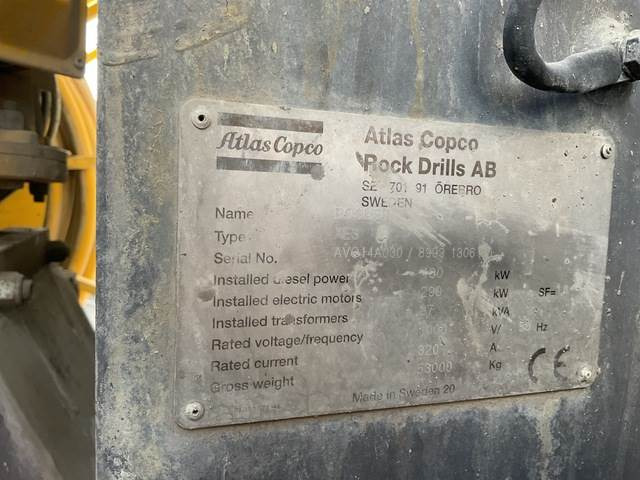 Atlas Copco XE3C - Kasybos mašina: foto 5 Atlas Copco XE3C - Kasybos mašina: foto 5