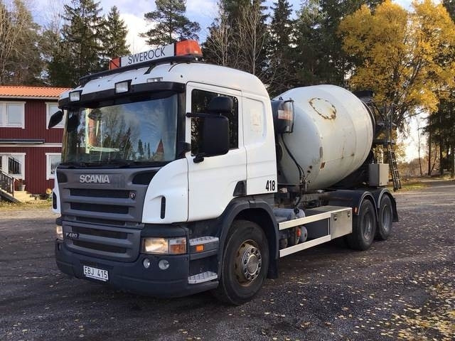 Scania P420LB - Betonvežis: foto 1 Scania P420LB - Betonvežis: foto 1