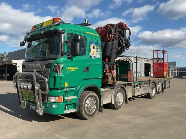 Scania R440LB - Sunkvežimis su kranu: foto 1 Scania R440LB - Sunkvežimis su kranu: foto 1