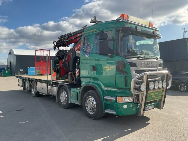 Scania R440LB - Sunkvežimis su kranu: foto 4 Scania R440LB - Sunkvežimis su kranu: foto 4