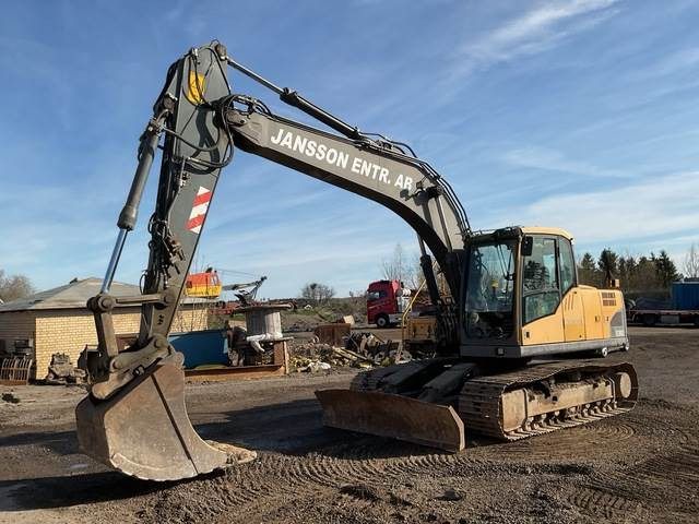 Volvo EC160 CL - Vikšrinis ekskavatorius: foto 1 Volvo EC160 CL - Vikšrinis ekskavatorius: foto 1