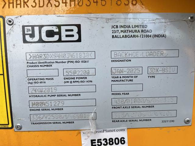 JCB 3DX - Ekskavatorius-krautuvas: foto 5 JCB 3DX - Ekskavatorius-krautuvas: foto 5