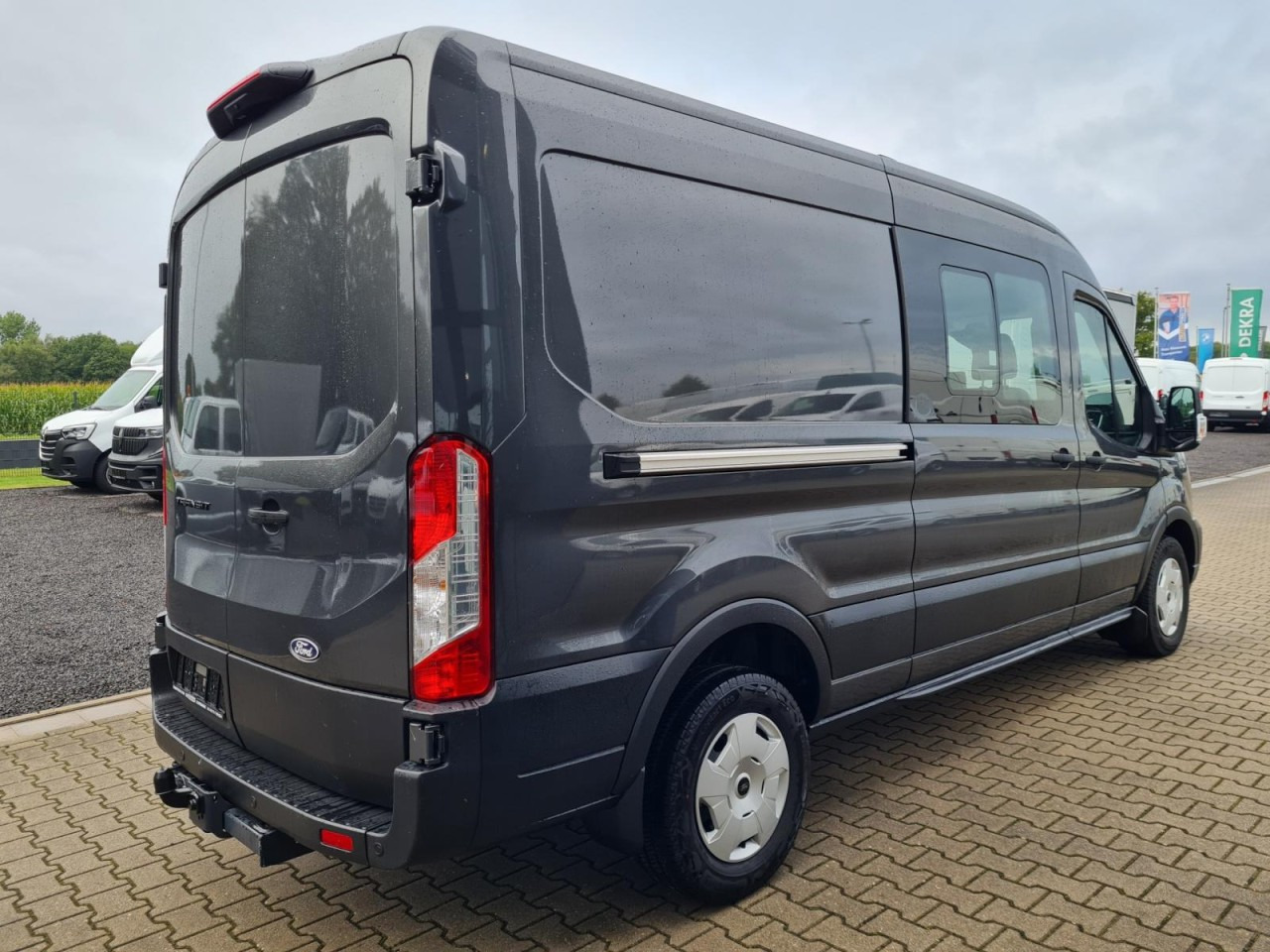 Ford Transit 3,5t Kasten Doka TDCi L3 Trend AHK Kamera - Krovininis mikroautobusas, Komercinis automobilis su dviguba kabina: foto 5 Ford Transit 3,5t Kasten Doka TDCi L3 Trend AHK Kamera - Krovininis mikroautobusas, Komercinis automobilis su dviguba kabina: foto 5