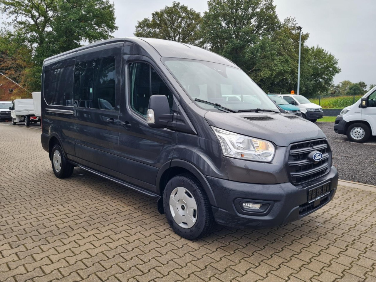 Ford Transit 3,5t Kasten Doka TDCi L3 Trend AHK Kamera - Krovininis mikroautobusas, Komercinis automobilis su dviguba kabina: foto 3 Ford Transit 3,5t Kasten Doka TDCi L3 Trend AHK Kamera - Krovininis mikroautobusas, Komercinis automobilis su dviguba kabina: foto 3