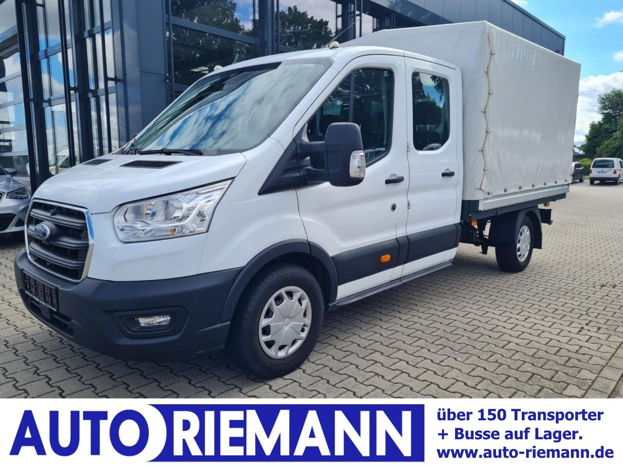 Ford Transit 350 DoKa Plane L3 Trend KLIMA TEMPOMAT - Tentinis mikroautobusas, Komercinis automobilis su dviguba kabina: foto 1 Ford Transit 350 DoKa Plane L3 Trend KLIMA TEMPOMAT - Tentinis mikroautobusas, Komercinis automobilis su dviguba kabina: foto 1