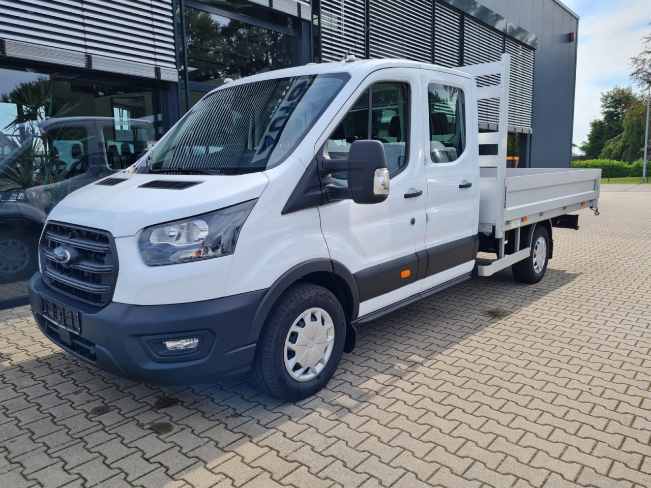 Ford Transit 350 Doka L3 L4 Trend RWD AHK KLIMA TEMPOMAT - Bortinis automobilis, Komercinis automobilis su dviguba kabina: foto 2 Ford Transit 350 Doka L3 L4 Trend RWD AHK KLIMA TEMPOMAT - Bortinis automobilis, Komercinis automobilis su dviguba kabina: foto 2