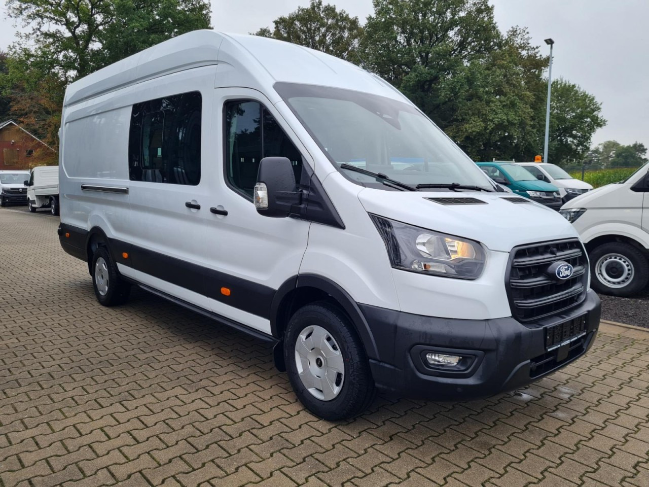 Ford Transit 350 Kasten Doka L4H3 Trend 4x4 AHK KAMERA - Krovininis mikroautobusas, Komercinis automobilis su dviguba kabina: foto 3 Ford Transit 350 Kasten Doka L4H3 Trend 4x4 AHK KAMERA - Krovininis mikroautobusas, Komercinis automobilis su dviguba kabina: foto 3