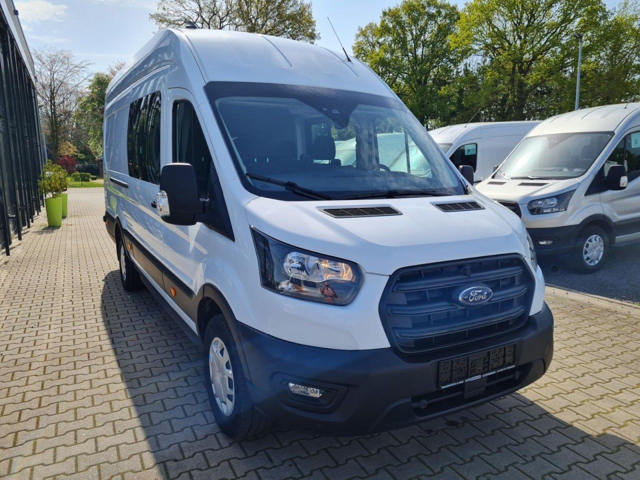 Ford Transit 350 Kasten Doka L4H3 Trend Mixto RWD - Krovininis mikroautobusas, Komercinis automobilis su dviguba kabina: foto 2 Ford Transit 350 Kasten Doka L4H3 Trend Mixto RWD - Krovininis mikroautobusas, Komercinis automobilis su dviguba kabina: foto 2