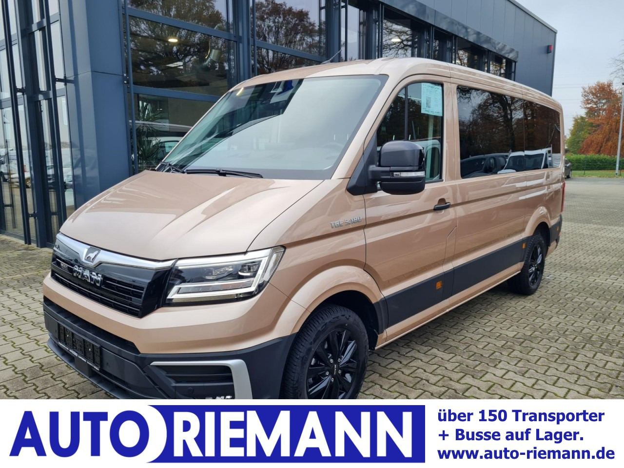 Man TGE 3.180 TDi Kombi 9 Sitze ALU KAMERA LED LEDER Sonderumbau - Mikroautobusas, Keleivinis furgonas: foto 1 Man TGE 3.180 TDi Kombi 9 Sitze ALU KAMERA LED LEDER Sonderumbau - Mikroautobusas, Keleivinis furgonas: foto 1