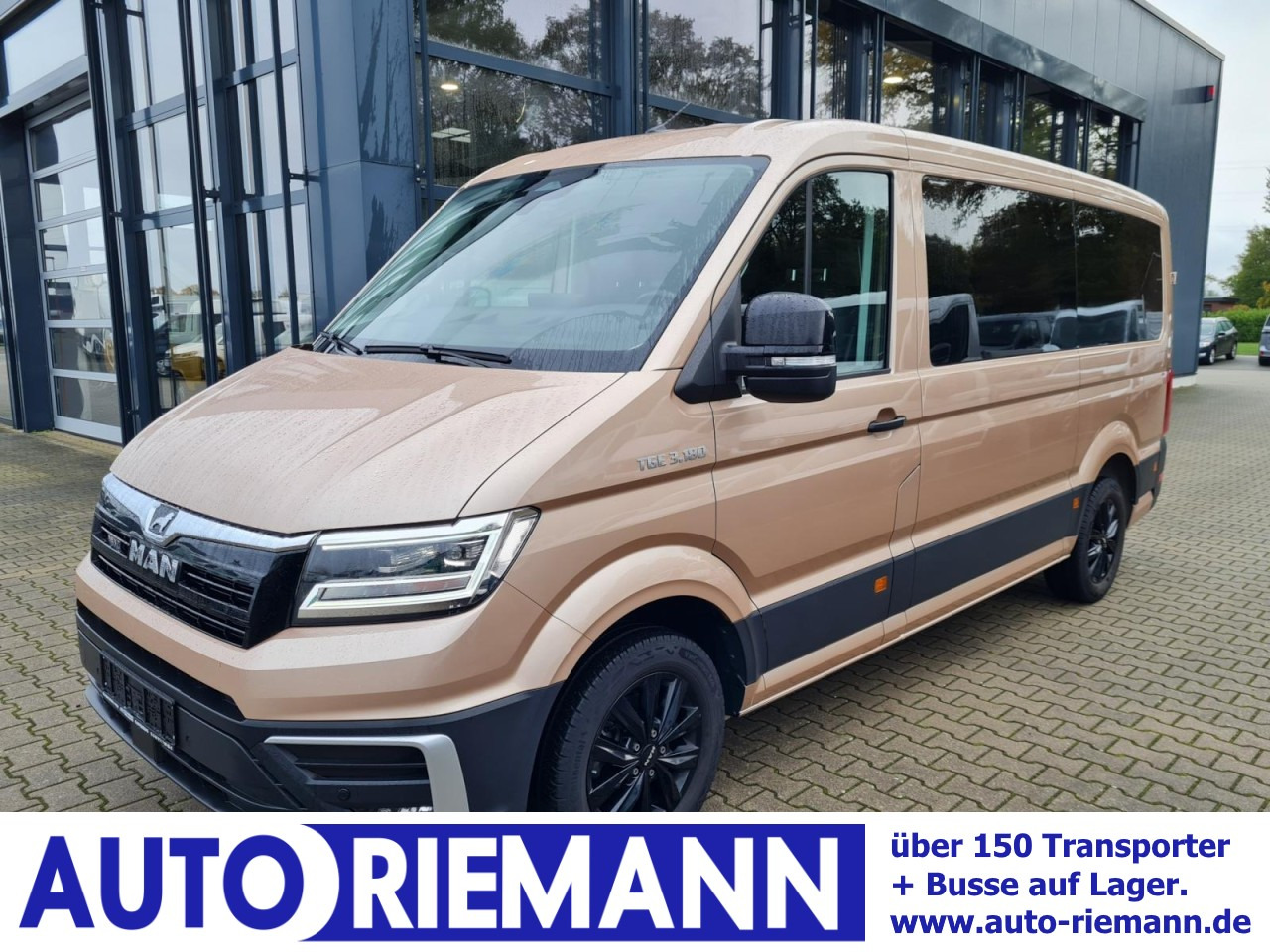 Man TGE 3.180 TDi Kombi 9 Sitze ALU KAMERA LED LEDER Sonderumbau - Komercinis automobilis su dviguba kabina: foto 1 Man TGE 3.180 TDi Kombi 9 Sitze ALU KAMERA LED LEDER Sonderumbau - Komercinis automobilis su dviguba kabina: foto 1