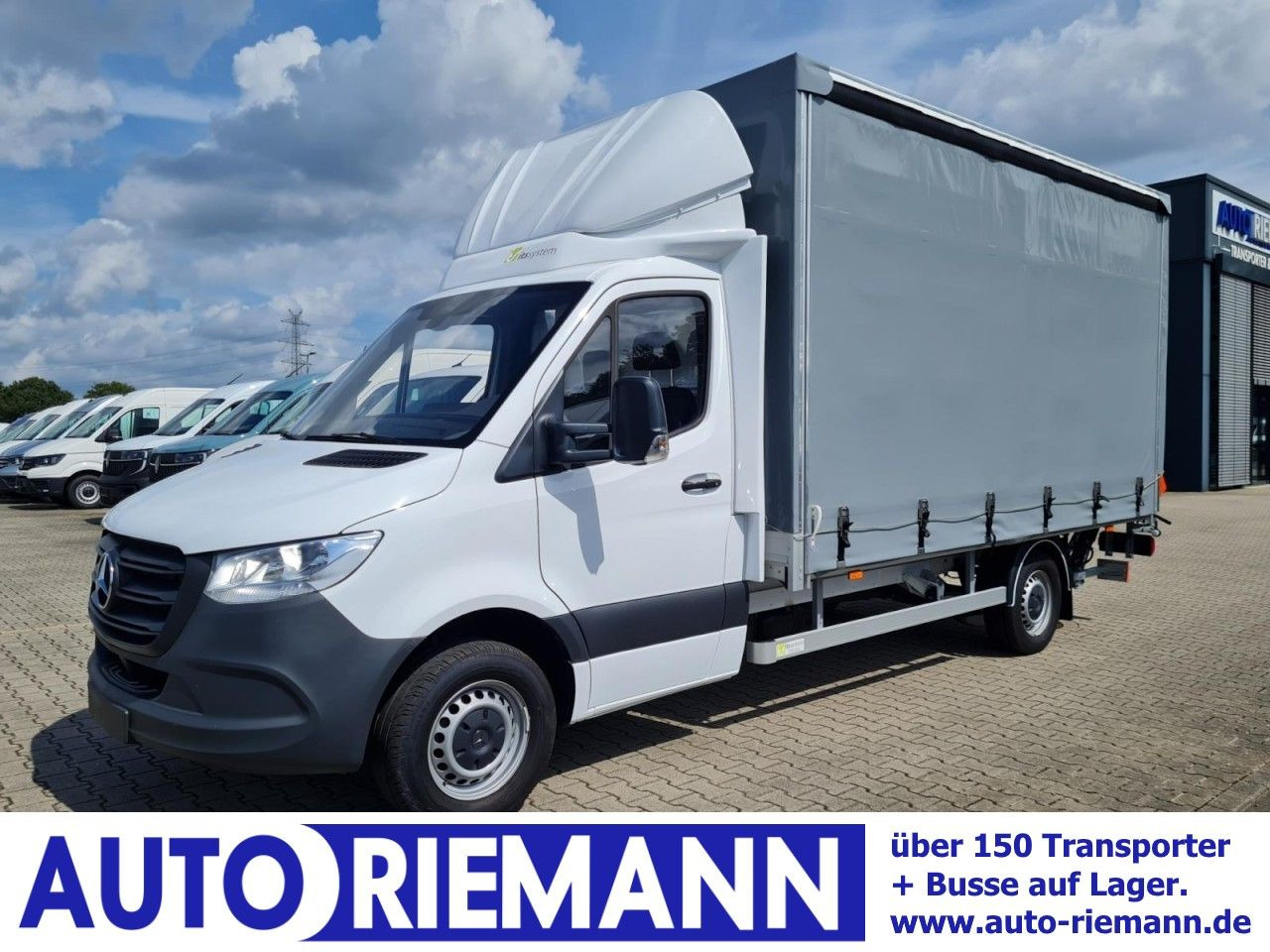 Mercedes-Benz Sprinter 315 Cdi Pritsche Schiebe Plane LBW KLIM - Tentinis mikroautobusas: foto 1 Mercedes-Benz Sprinter 315 Cdi Pritsche Schiebe Plane LBW KLIM - Tentinis mikroautobusas: foto 1