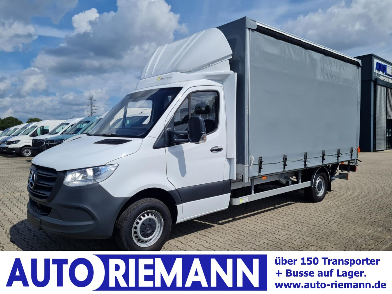 Mercedes-Benz Sprinter 315 RWD Pritsche Schiebe Plane LBW KLIMA TEMPOMAT - Tentinis mikroautobusas: foto 1 Mercedes-Benz Sprinter 315 RWD Pritsche Schiebe Plane LBW KLIMA TEMPOMAT - Tentinis mikroautobusas: foto 1