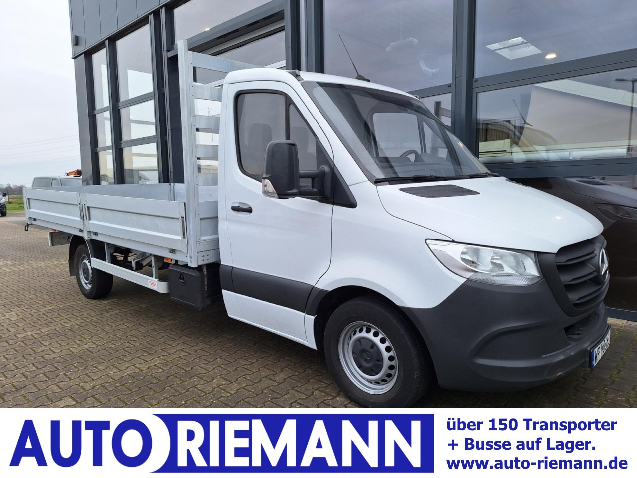 Mercedes-Benz Sprinter 317 CDI Pritsche L4 RWD AHK KLIMA TEMPOMAT - Bortinis automobilis: foto 1 Mercedes-Benz Sprinter 317 CDI Pritsche L4 RWD AHK KLIMA TEMPOMAT - Bortinis automobilis: foto 1