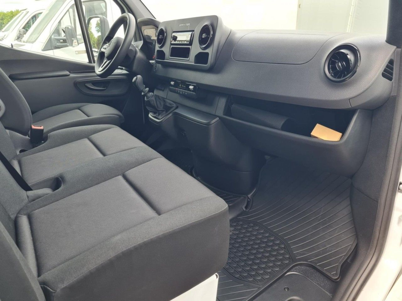 Tentinis mikroautobusas Mercedes-Benz Sprinter 317 CDI Pritsche Plane Schlafkab. RWD: foto 14