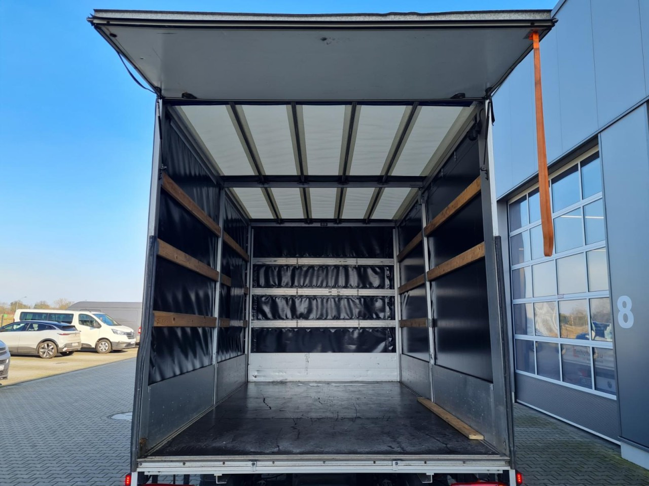 Tentinis mikroautobusas Opel Movano Pritsche Schiebe Plane LBW LUFTFEDER TEMPO: foto 19 Tentinis mikroautobusas Opel Movano Pritsche Schiebe Plane LBW LUFTFEDER TEMPO: foto 19