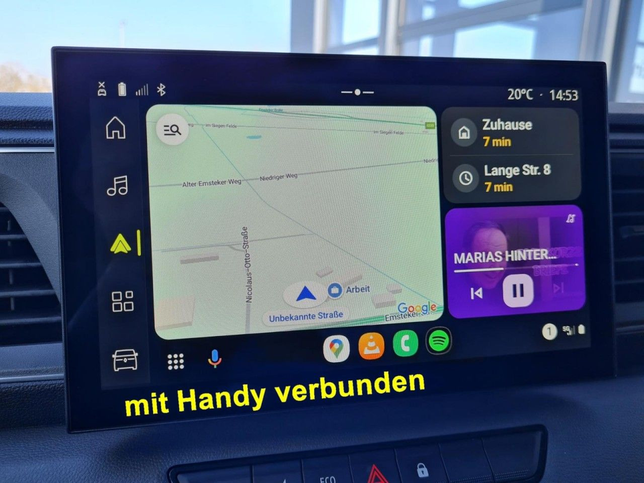 Mažas savivartis Renault Master New 35 Kipper Luftfederung Navi App, Klim: foto 9