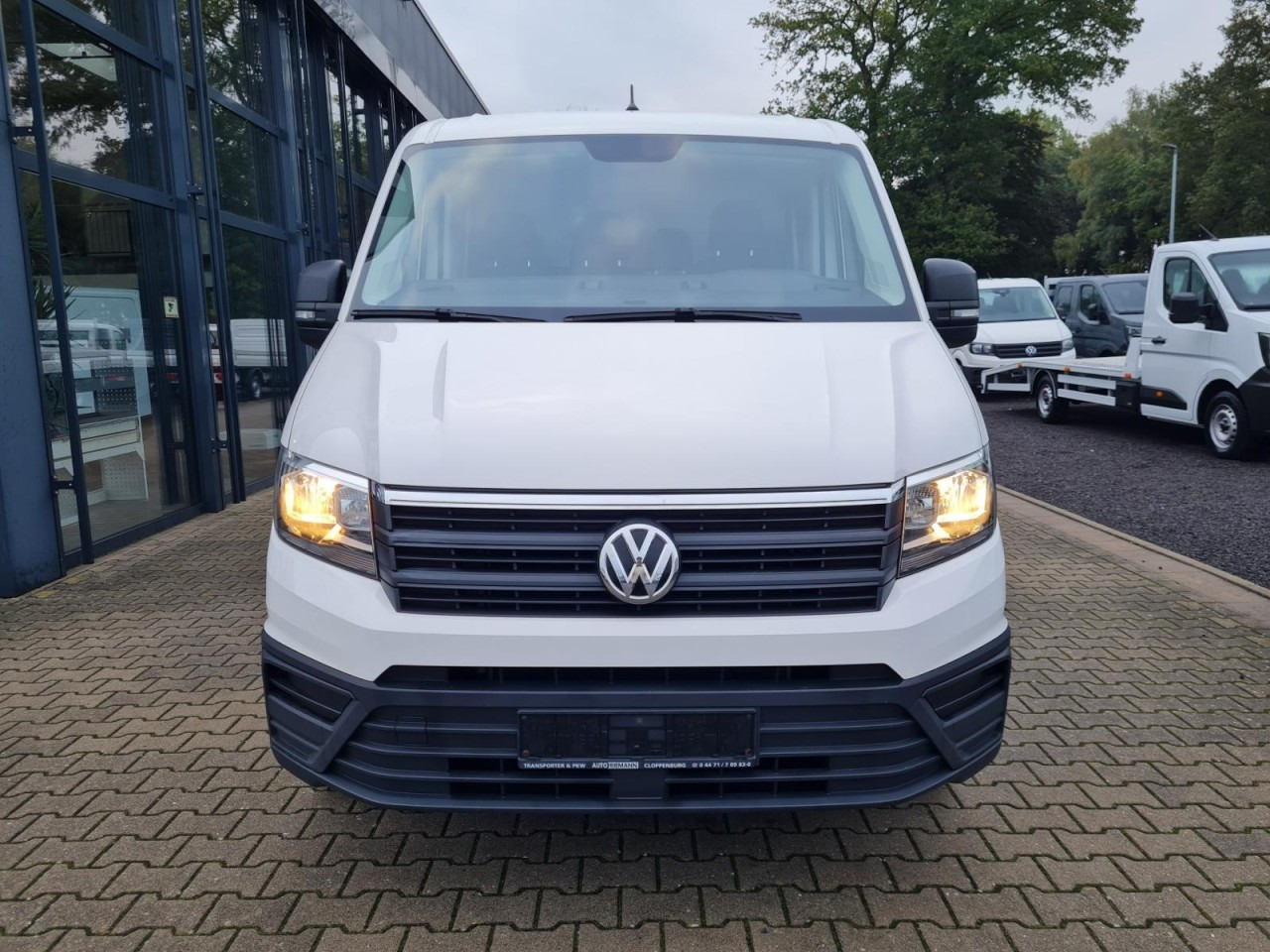 Volkswagen Crafter 35 Doka MR Pritsche AHK Klima 7 Sitzer - Bortinis automobilis, Komercinis automobilis su dviguba kabina: foto 2 Volkswagen Crafter 35 Doka MR Pritsche AHK Klima 7 Sitzer - Bortinis automobilis, Komercinis automobilis su dviguba kabina: foto 2