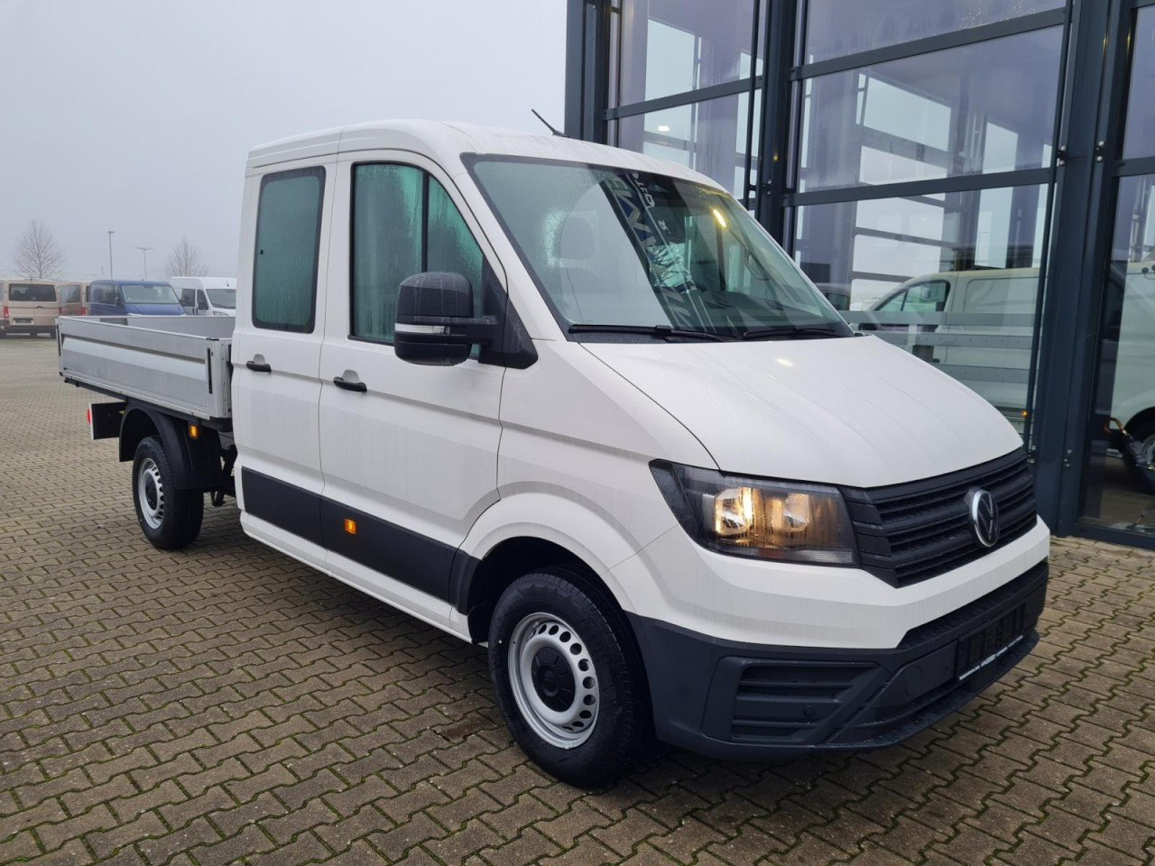 Volkswagen Crafter 35 Doka TDI Pritsche L3 AHK Klima - Bortinis automobilis, Komercinis automobilis su dviguba kabina: foto 3 Volkswagen Crafter 35 Doka TDI Pritsche L3 AHK Klima - Bortinis automobilis, Komercinis automobilis su dviguba kabina: foto 3