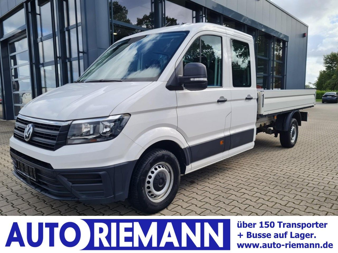 Volkswagen Crafter 35 Doka TDI Pritsche L4 4Motion - Bortinis automobilis, Komercinis automobilis su dviguba kabina: foto 1 Volkswagen Crafter 35 Doka TDI Pritsche L4 4Motion - Bortinis automobilis, Komercinis automobilis su dviguba kabina: foto 1