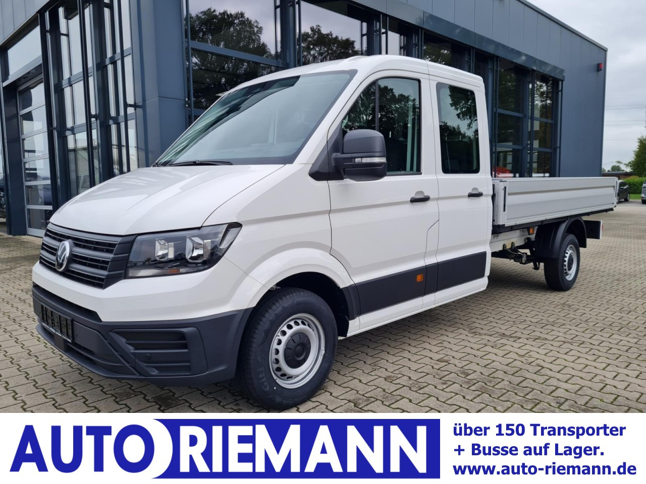 Volkswagen Crafter 35 Doka TDI Pritsche L4 AHK Komfortsitz - Bortinis automobilis, Komercinis automobilis su dviguba kabina: foto 1 Volkswagen Crafter 35 Doka TDI Pritsche L4 AHK Komfortsitz - Bortinis automobilis, Komercinis automobilis su dviguba kabina: foto 1