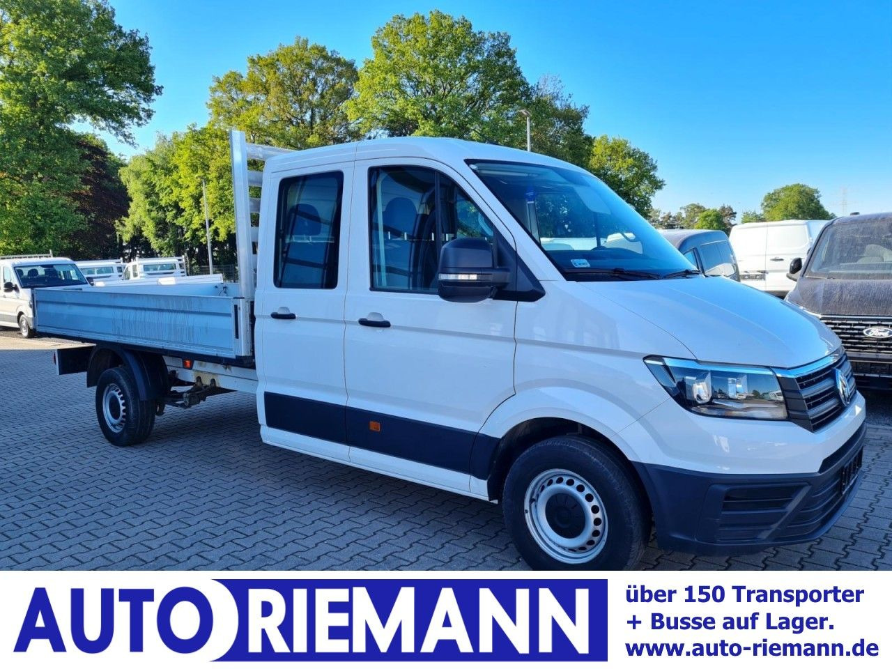 Volkswagen Crafter 35 Doka TDI lang AHK Klima - Bortinis automobilis, Komercinis automobilis su dviguba kabina: foto 1 Volkswagen Crafter 35 Doka TDI lang AHK Klima - Bortinis automobilis, Komercinis automobilis su dviguba kabina: foto 1