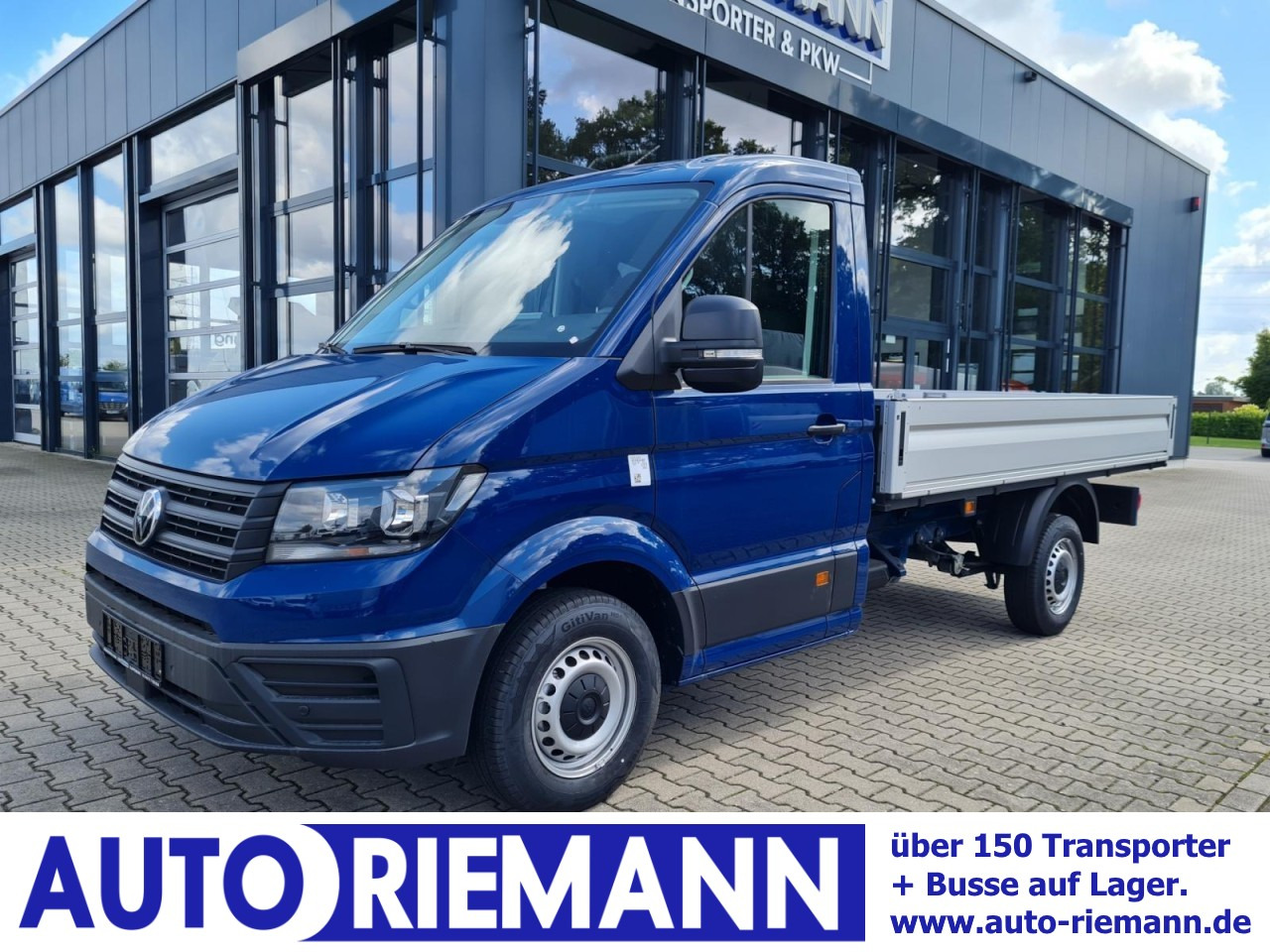 Volkswagen Crafter 35 Pritsche MR L3 KLIMA NAVI/APP TEMPOMAT - Bortinis automobilis: foto 1 Volkswagen Crafter 35 Pritsche MR L3 KLIMA NAVI/APP TEMPOMAT - Bortinis automobilis: foto 1
