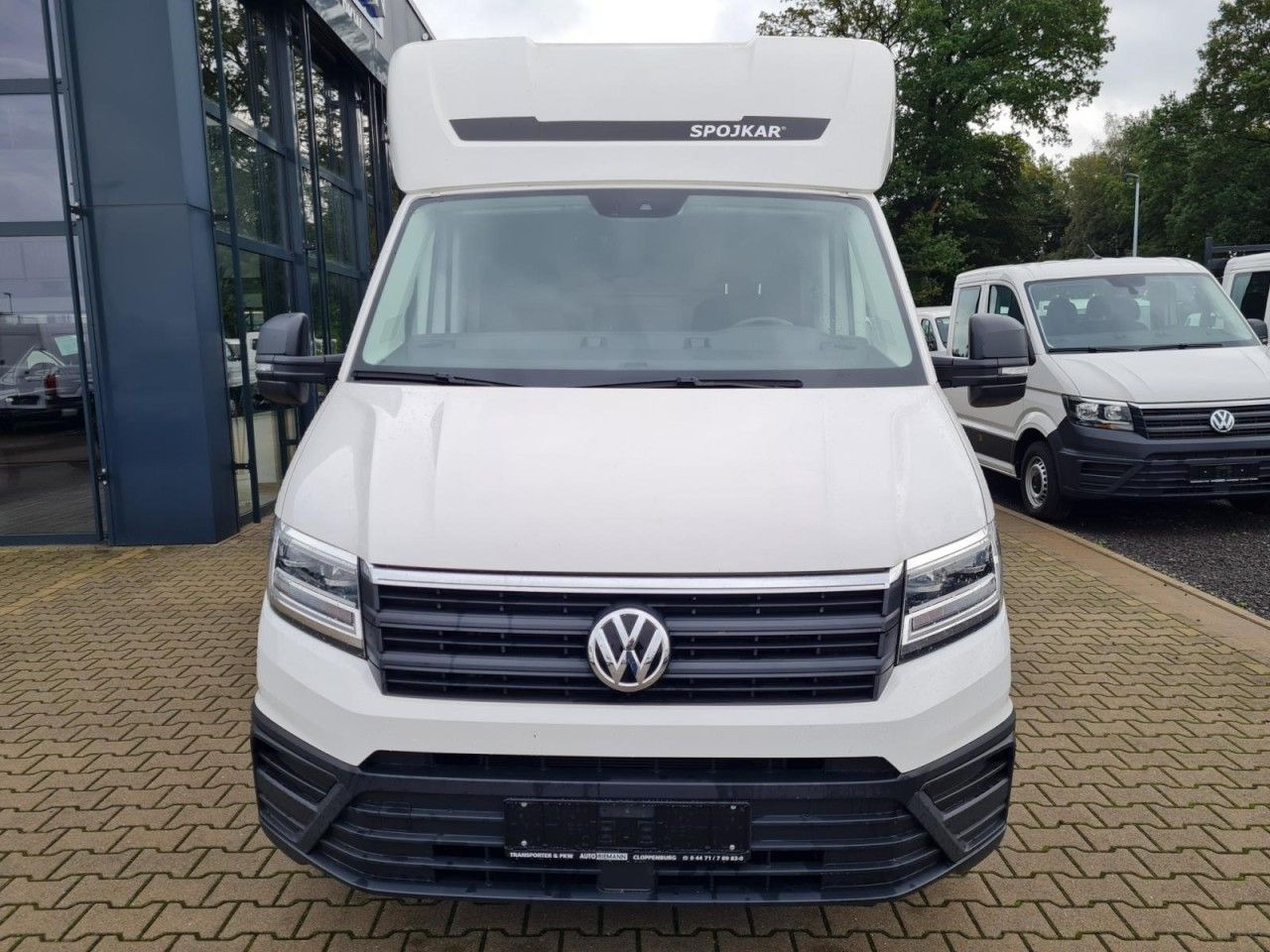Volkswagen Crafter 35 Pritsche Schlafkabine LED TEMPOMAT - Tentinis mikroautobusas: foto 2 Volkswagen Crafter 35 Pritsche Schlafkabine LED TEMPOMAT - Tentinis mikroautobusas: foto 2