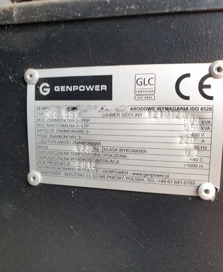 Nauja Elektrinis generatorius MAN Agregat Prądotwórczy Generator Stamford MAN DIESEL 640 kw 800: foto 35
