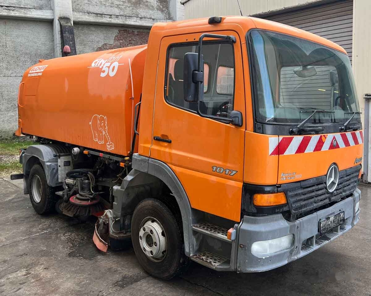 Gatvių šlavimo mašina Bucher Mercedes ATECO 1017, Bucher-Schörling Cityfant 50: foto 1