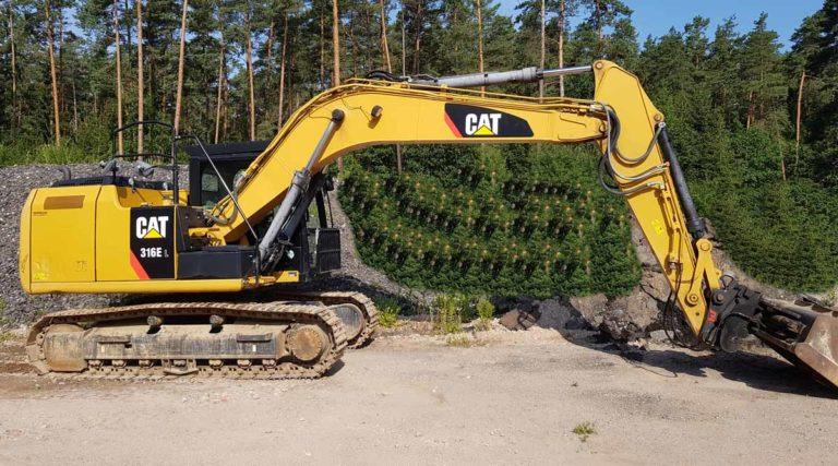 Caterpillar 316EL – crawler excavator / Kettenbagger - Vikšrinis ekskavatorius: foto 1 Caterpillar 316EL – crawler excavator / Kettenbagger - Vikšrinis ekskavatorius: foto 1